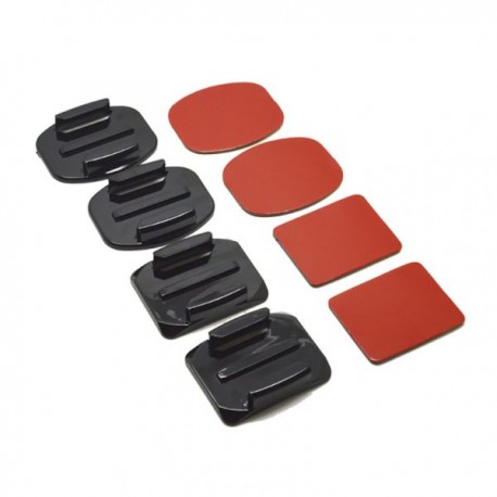 Monturas Adhesivas GOPRO Curvas y Planas