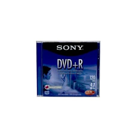 DVD+R SONY 4.7GB Grabable 120 min Azul